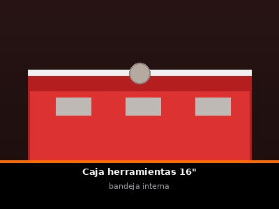 Caja herramientas 16"