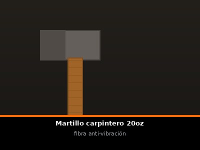 Martillo carpintero 20oz