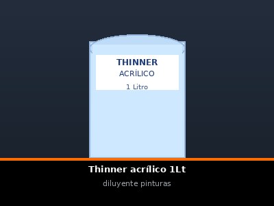 Thinner acrílico 1Lt