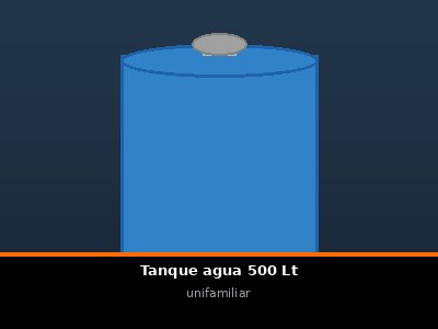Tanque 500 Lt