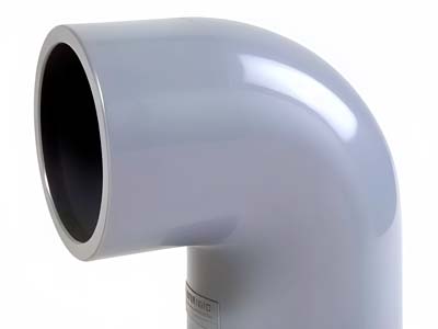 Codo PVC 90° ½"